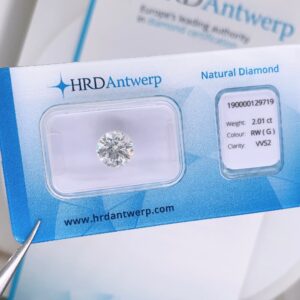 เพชรร่วง HRD 2.01 กะรัต